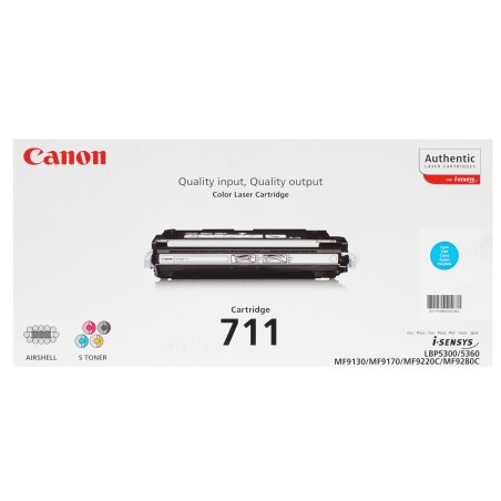 Картридж лазерный Canon 711C (1659B002) голубой, 6000 стр., для LBP5300/5360
