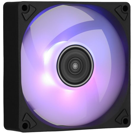 Вентилятор для корпуса JONSBO FR-606BR Reverse (120x120x25мм, 4-pin PWM, ARGb, 35.99CFM, 26.5dBA, 1500RPM, черный)