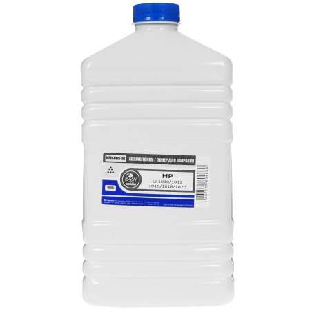 Тонер HP LJ 1010/1015/1020/1100/1160/1200/1320/2100/2300/2410/3100/4000/5000/5L/6L/8100/9000 (кан., 1кг.) B&W Premium фас России