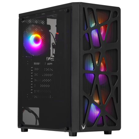 Компьютерный корпус Aerocool / Formula MANA черный без БП ATX 6x120мм 2xUSB 2.0 1xUSB 3.0 audio bott PSU