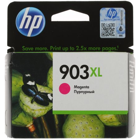 Картридж струйный HP 903XL T6M07AE пурпурный для HP OJP 6960/6970 (825стр.)