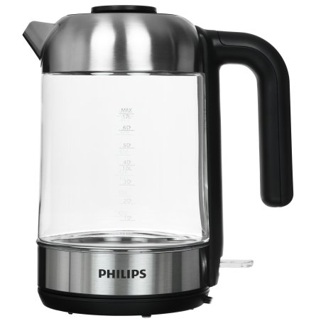 Чайник электрический Philips HD9339/80 1.7л. 2200Вт прозрачный (корпус: стекло)