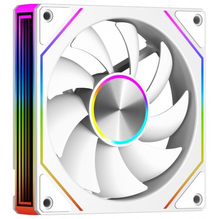 Вентилятор для корпуса Case Cooler PCCooler FG120 ARGb BK (120x120x25мм, 4-pin PWM, ARGb, 54CFM, 28.4dBA, 1800RPM, черный)