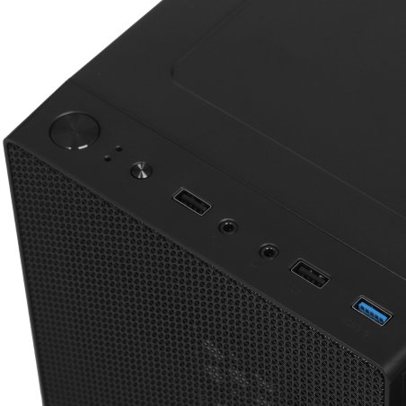 Компьютерный корпус Bloody BD-CC101 черный без БП mATX 1x80мм 1x92мм 2x120мм 2xUSB 2.0 1xUSB 3.0 audio