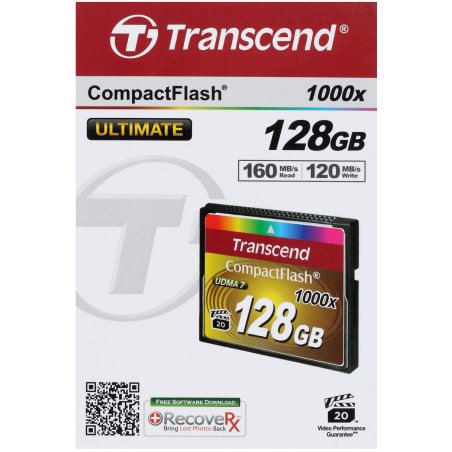 Флеш карта CF 128Gb Transcend TS128GCF1000