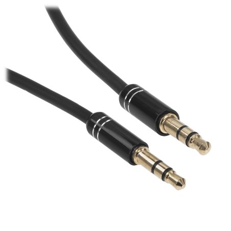 Кабель аудио Cablexpert CCAB-02-35MM-1MB, 3.5 Jack (M)/3.5 Jack (M), черный, 1м, блистер