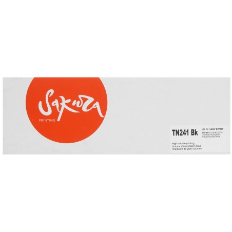 Картридж лазерный Sakura TN241Bk для Brother HL-3140CW, HL-3150CDW, HL-3170CDW, DCP-9020CDW, MFC-9140CDN, MFC-9330CDW, MFC-9340CDW черный, 2600 к.
