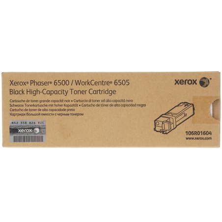 Картридж лазерный Xerox 106R01604 черный для Xerox Ph 6500/WC 6505 (3000 стр)(Channels)