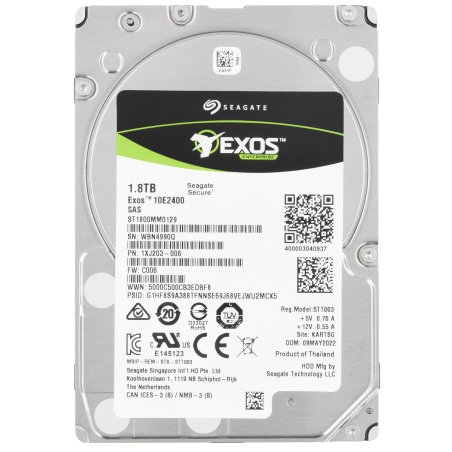 Жесткий диск Seagate SAS2.5" 1.8Tb 10000RPM 256MB ST1800MM0129Enterprise Performance