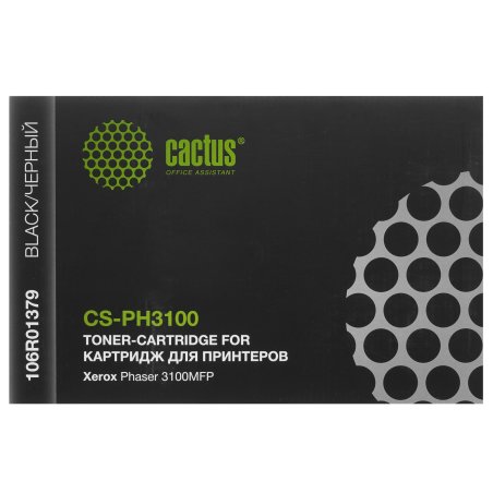 Картридж лазерный Cactus CS-PH3100 (106R01379) черный для Xerox Phaser 3100MFP (4000стр.)