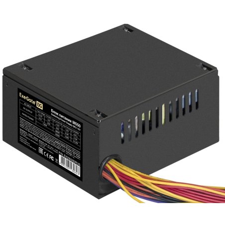 Блок питания ExeGate M550 (EX292282RUS), 550Вт, 80мм, черный