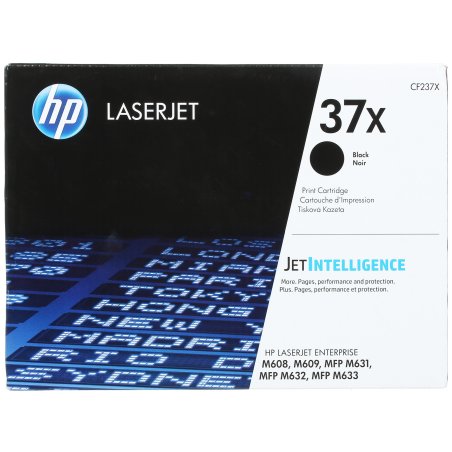 Картридж лазерный HP 37X High Yield черный для HP LaserJet (CF237X) 25000 стр