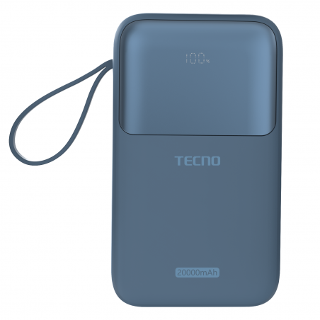 Портативный аккумулятор Tecno OnGO L101 10000mAh 12W 2.4A 2xUSB-A/USB-C черный