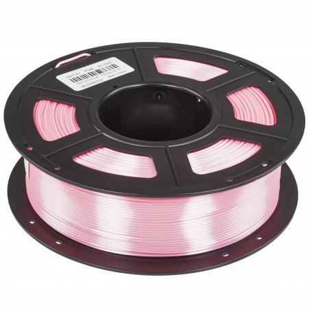 Филамент NVPrint Silk PLA+ Pink для 3D печати диаметр 1.75мм длина 330 метров масса 1 кг