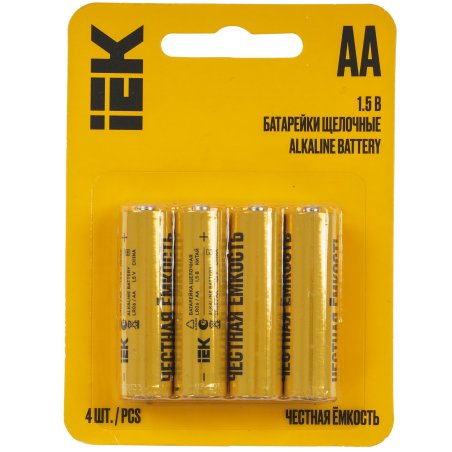 Батарейка щелочая Alkaline Optima LR06/AA (4шт/блистер)