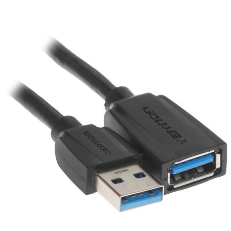 Кабель-удлинитель Vention USB 3.0 AM/AF - 3 м Black Edition