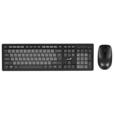 Комплект (клавиатура+мышь) Genius keyboard+mouse Smart KM-8200, Dual Color, RU, 2.4GHZ