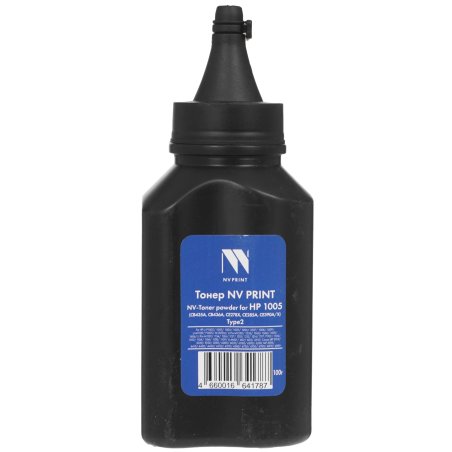 Тонер NVPrint HP 1005 Type2 (100г) (CB435A,CB436A,CE278A/X, CE285A,CF244A) для HP LJ-P1002, 1003, 1004, 1005, 1006, 1007, 1008, 1009, LJ-M1120, P1505, M1522M, LJ Pro M1530, 1536, 1560, 1566, 1600, 1606, LJ Pro M1132, 1134, 1136, 1137, 1210, 1212, 1214, 12