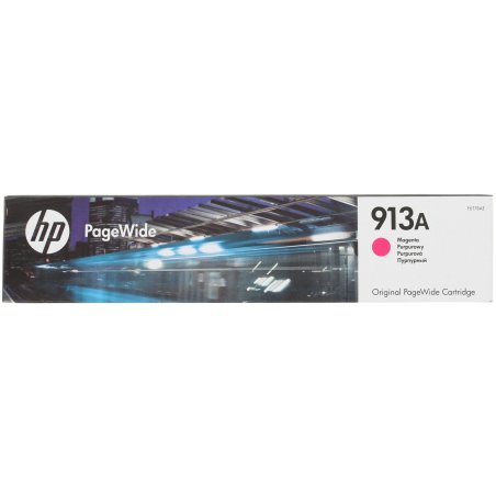 Картридж струйный HP 913A F6T78AE пурпурный для HP PW 352dw/377dw/Pro 477dw/452dw 3000стр.