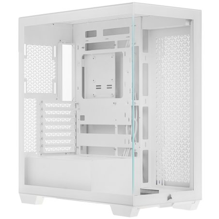 Корпус без блока питания/ Case Corsair 3500X, Midi-Tower, TG, no fan, 2xUSB-A 3.2, 1xUSB 3.2 Type-C, E-ATX, ATX, mATX, mITX White