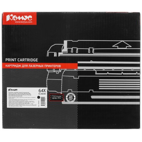 Картридж лазерный HP LJ P4015/P4515 (Hi-Black) CC364X, 24К