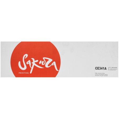 Картридж лазерный Sakura CE341A для HP LJ 700/775, синий, 16 000 к.