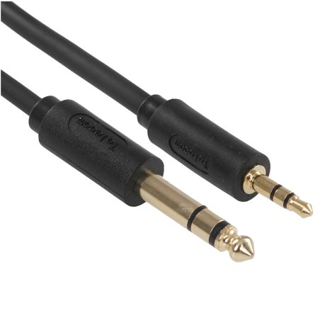 Кабель-адаптер 3.5ST(M)/6.35 ST(M), 3м, Telecom PRO <TAV6165-3M>