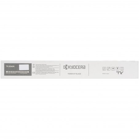 Картридж лазерный Kyocera TK-8360K (для Азии TASKalfa 2554ci, 1102YP3AXV)черный (black), ресурс 25 000 стр.