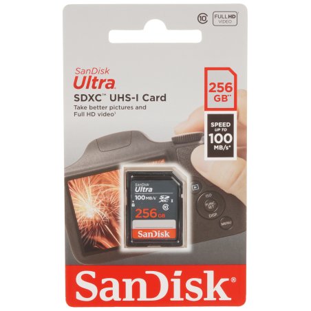 Флеш карта SDXC 256Gb UHS-I SDSDUNR-256G-GN3IN SANDISK