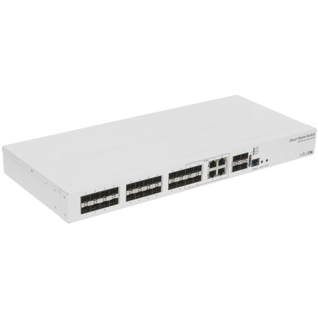 Коммутатор 20PORT SFP 4SFP+ CRS328-4C-20S-4S+RM MIKROTIK