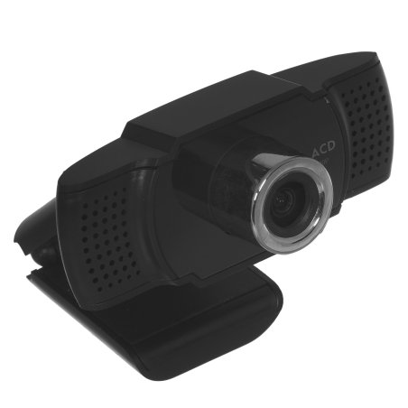 Веб-камера ACD-Vision UC400 CMOS 1.3МПикс, 1280x720p, 30к/с, микрофон встр., USB 2.0, шторка объектива, универс. крепление, черный корп.