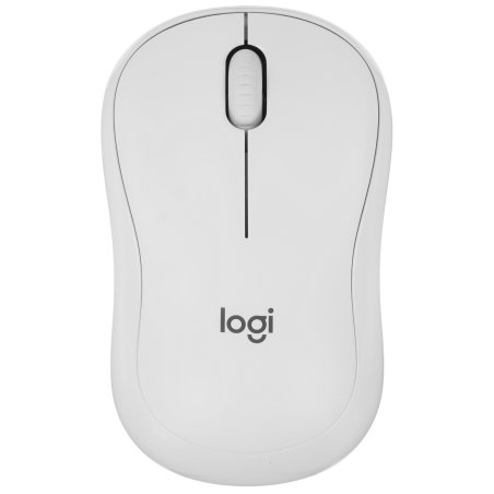 Мышь беспроводная Logitech M240 SILENT белый, 4000 dpi, Bluetooth, кнопки - 3