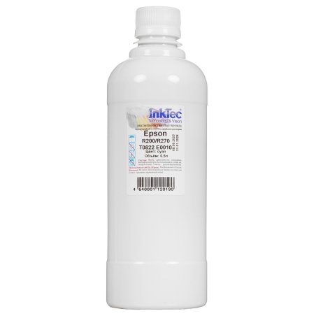 Чернила Epson R270, E0010 (InkTec) T0821, BK, 0,1л (оригинальная фасовка)