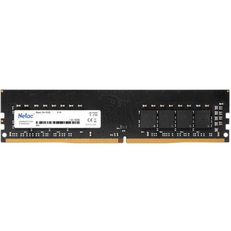 Оперативная память NETAC Basic, DDR4, 16Gb (1x16Gb), 3200MHz, CL16, DIMM