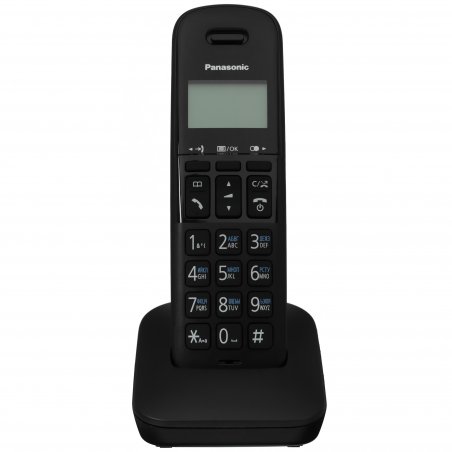 Телефон беспроводной (DECT) Panasonic KX-TGb610RUB черный АОН