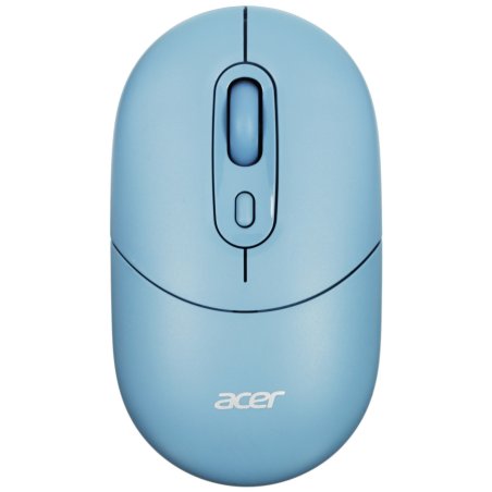 Мышь беспроводная Acer OMR301 синий, 1600 dpi, радиоканал, Bluetooth, USB, кнопки - 4