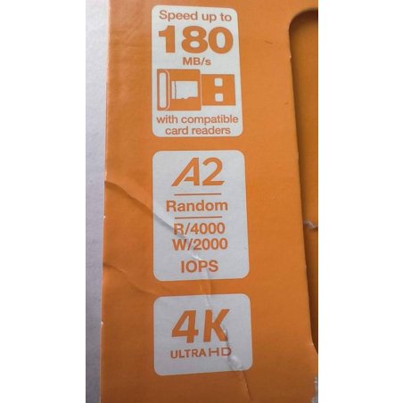 Флеш карта microSD ADATA 512Gb microSDXC Class 10 UHS-I U3 V30 A2 180/160 MB/s (SD адаптер)