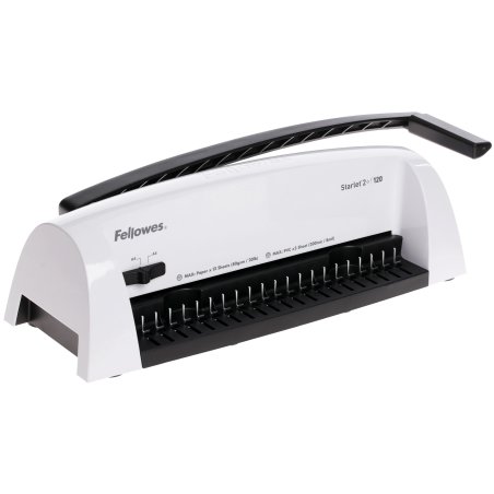 Брошюровщик Fellowes QUASAR+ на пластиковую пружину, сшивает до 500 лст., перфорирует 22 лст., шт