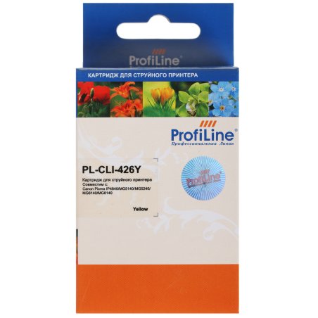 Картридж лазерный ProfiLine совместимый 054 для Canon i-Sensys LBP 620/621/623/640/ MF-640/641/642/643/644/645 желтый 1200к