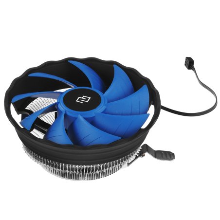 Кулер для процессора Digma D-CPC110-PWM1 черный, 90 мм, алюминий/медь, 2200 об/мин, 23 дБ, 4 pin, 110 Вт, 130 мм