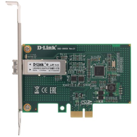 Сетевой адаптер Gigabit Ethernet D-Link DGE-560SX/D1A PCI Express x1