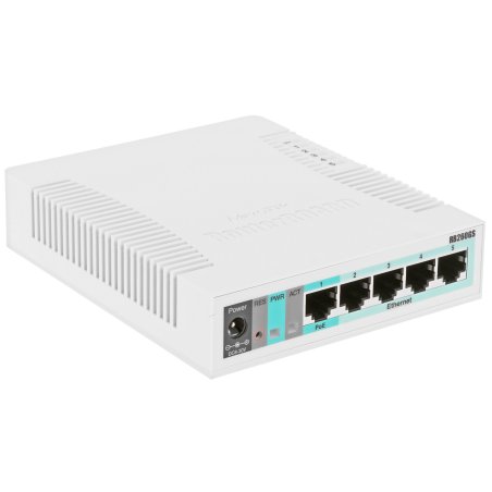 Коммутатор MikroTik CSS106-5G-1S 5PORT 1000M