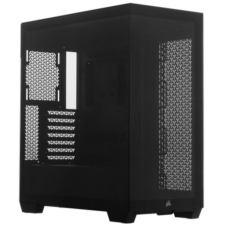 Корпус без блока питания/ Case Corsair 3500X, Midi-Tower, TG, no fan, 2xUSB-A 3.2, 1xUSB 3.2 Type-C, E-ATX, ATX, mATX, mITX Black