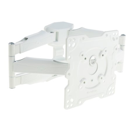 Кронштейн Kromax ATLANTIS-45 для 22"-65" белый Кр. стал. наст. для TV 22"-65", max 45 кг, 5 ст св., нак. +5°-15°, пов. 160°, от ст. 55-470 мм, max VESA 400x400 мм)