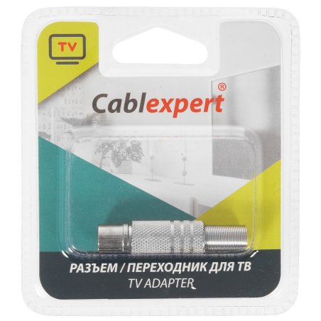 Разъем Cablexpert TVPL-01, TV (папа), блистер