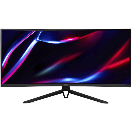 Монитор 34" Acer Nitro XZ342CUV3bmiiphx VA 3440x1440, 180 Гц, 1 мс, 21:9, 400 кд/м2, 2xHDMI, 1хDP, изогнутый, черный