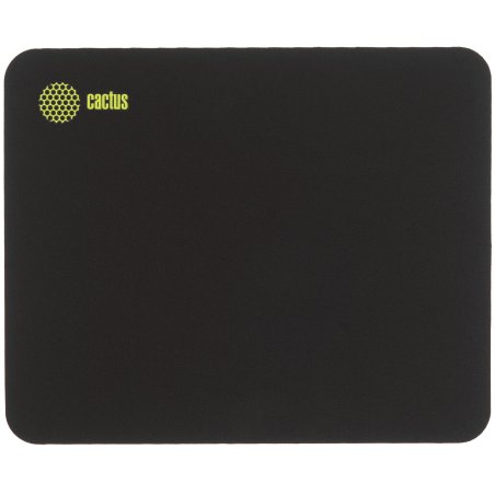 Коврик для мыши Cactus черный 220x180x2мм (CS-MPC-P01XS)