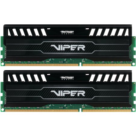 Оперативная память Patriot Viper 3, DDR3, 16Gb (2x8 GB), 1600 MHz, CL10, DIMM, радиатор, черный