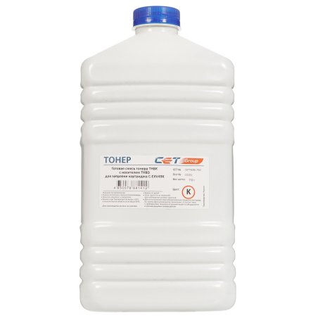 Тонер CET TF8K/TF8D CET7495790 черный бутылка 790гр. (в компл.:девелопер) для принтера Canon C3325i/3330i/3320