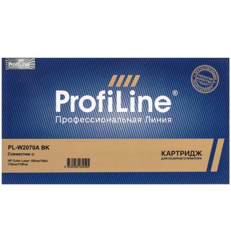 Картридж лазерный ProfiLine PL-W2070A (№117A) для принтеров HP Color Laser 150nw/150a/178nw/179fnw черный 1000 копий